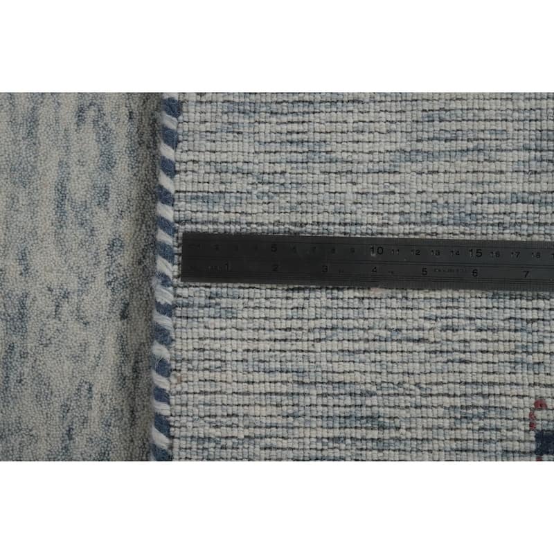 Hand Knotted Oriental 100% Wool Carpet Tribal Animal Pictorial Beige & Ivories Gabbeh Area Rug - 10' 0'' X 8' 3''