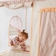 preview thumbnail 6 of 7, Tiny Land® Sweet Citrus Kid's Play Tent - Creamy white/pink