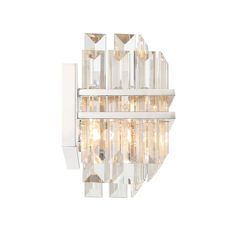 Hayes 4 Light Polished Nickel Bathroom Vanity