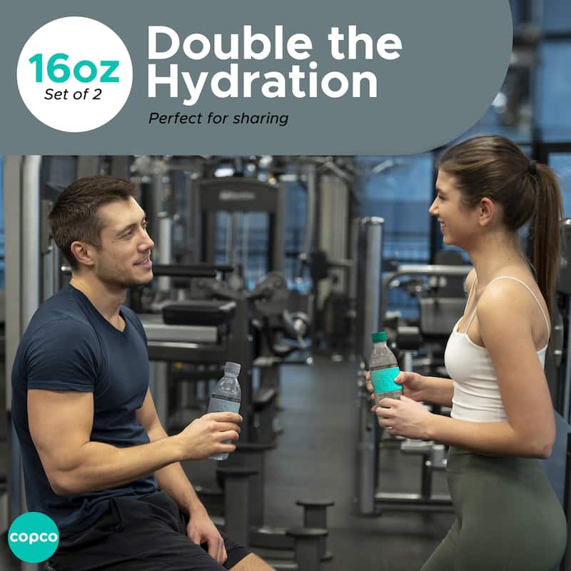 Copco Hydra Tritan Water Bottle Set of 2 BPA Free