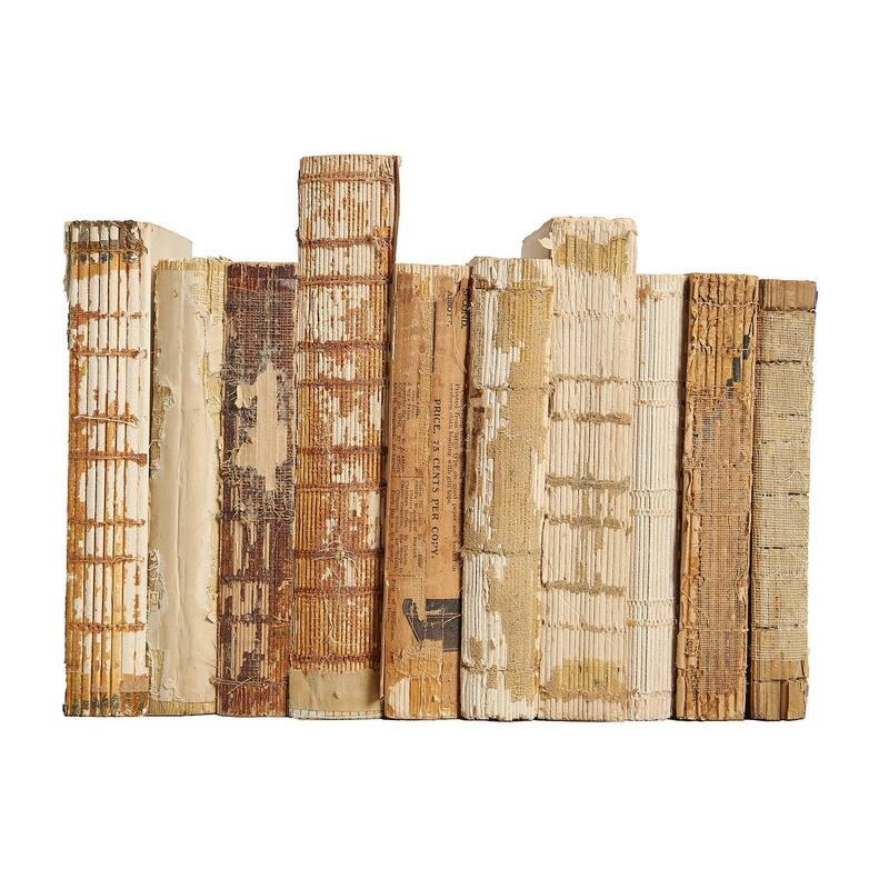 Books Tan Decorative Accessories: Vintage Paper & String ColorPak