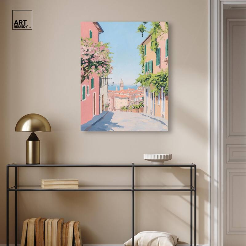 Adrift in Venice Canvas Coastal Prints by Art Remedy, Gallery Wrapped