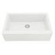 preview thumbnail 55 of 62, Karran Farmhouse/ Apron-front Quartz Single Bowl Kitchen Sink