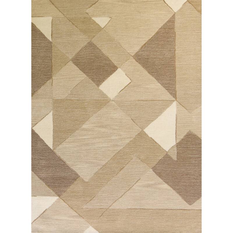Bashian Malik Beige Transitional Area Rug