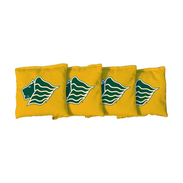slide 2 of 3, Saint Leo Lions Yellow Cornhole Bags All-Weather Resin Filled