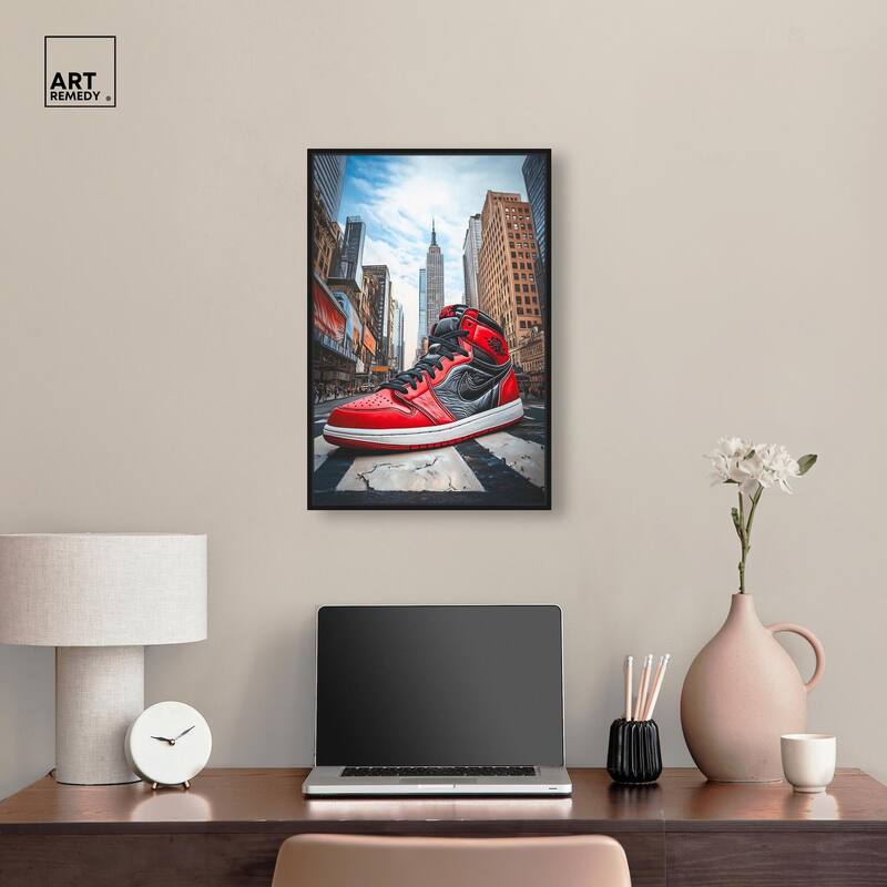 Sneaker of New York Canvas by Art Remedy