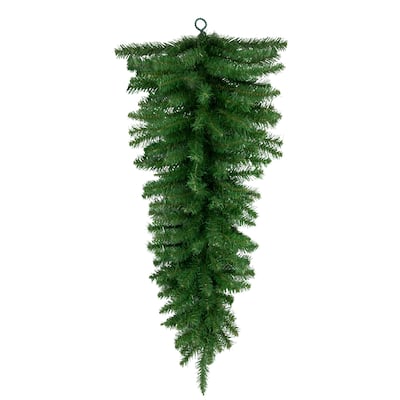 36" Winona Fir Artificial Christmas Teardrop Swag Unlit
