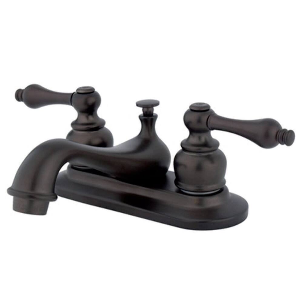Kingston Brass Restoration 1.2 GPM Centerset Bathroom Faucet with
