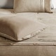 preview thumbnail 46 of 56, Madison Park Westbrook 7 Piece Faux Suede Comforter Set
