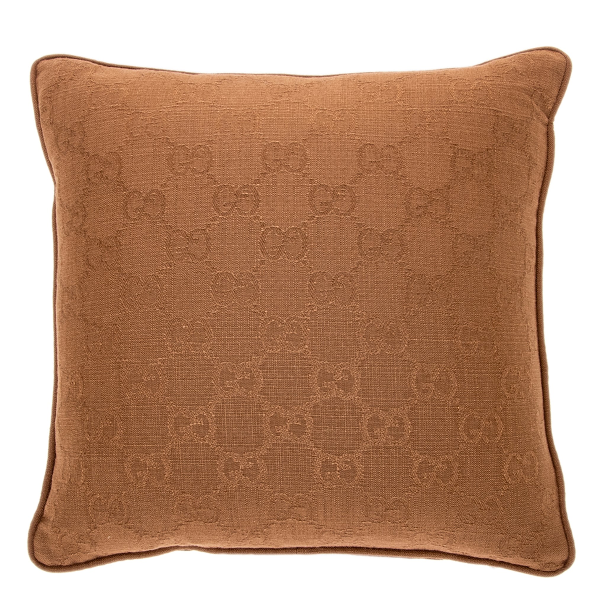 Gucci Embossed Throw Pillow with GG Monogram - 16.5 x 16.5 in