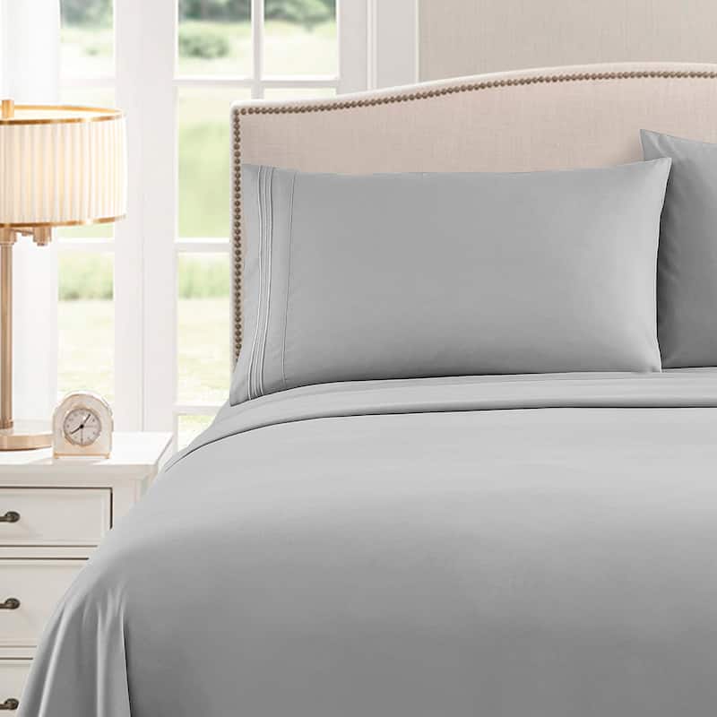 Incredibly Soft 4-piece Deep Pocket Bed Sheet Set in 4 Colors