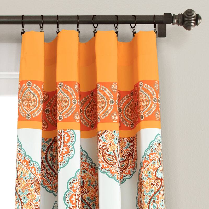 The Curated Nomad La Boheme Room Darkening Window Curtain Panel Pair