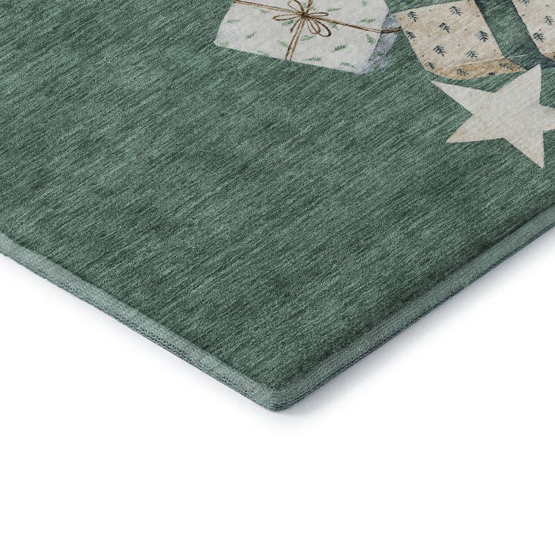 Premium Washable Super Soft Christmas Presents Mayfield Rug