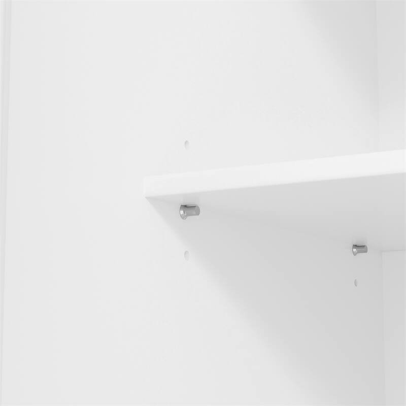 Freestanding Kitchen Pantry w/ Drawer, Adjustable Shelves,Door Shelves