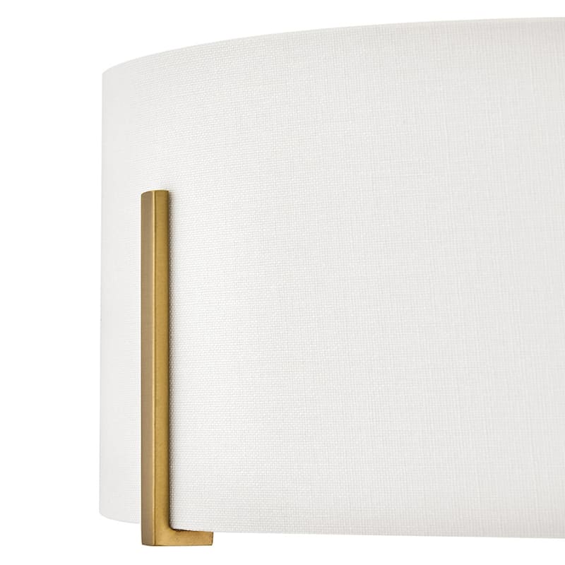 Hinkley Lighting 47573 Halle 4 Light 20" Wide Semi-Flush Drum Ceiling