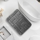 preview thumbnail 128 of 131, Clara Clark Ultra Soft Non Slip and Absorbent Bath Rug - Tiled Velvet Memory Foam Bath Mat