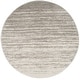 preview thumbnail 107 of 162, SAFAVIEH Adirondack Vera Modern Ombre Distressed Area Rug 9' Round - Light Grey/Grey