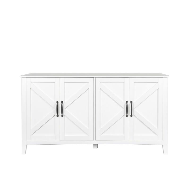 Sideboard Cabinet with Ample Storage for Bedroom, Office, and Living Room Organization