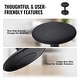preview thumbnail 7 of 19, Active Chair, Height-Adjustable Wobble Chair Made of Elastic Fabric Ideal for Schools, Office and Home