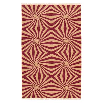 Ankara FW Red Kilim 5'1" x 8'1" - 5'1 x 8'1