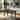 Ileena Mid-Century Modern 79 in. Rectangle Wood Dining Table in Walnut finish with Tempered Glass Top