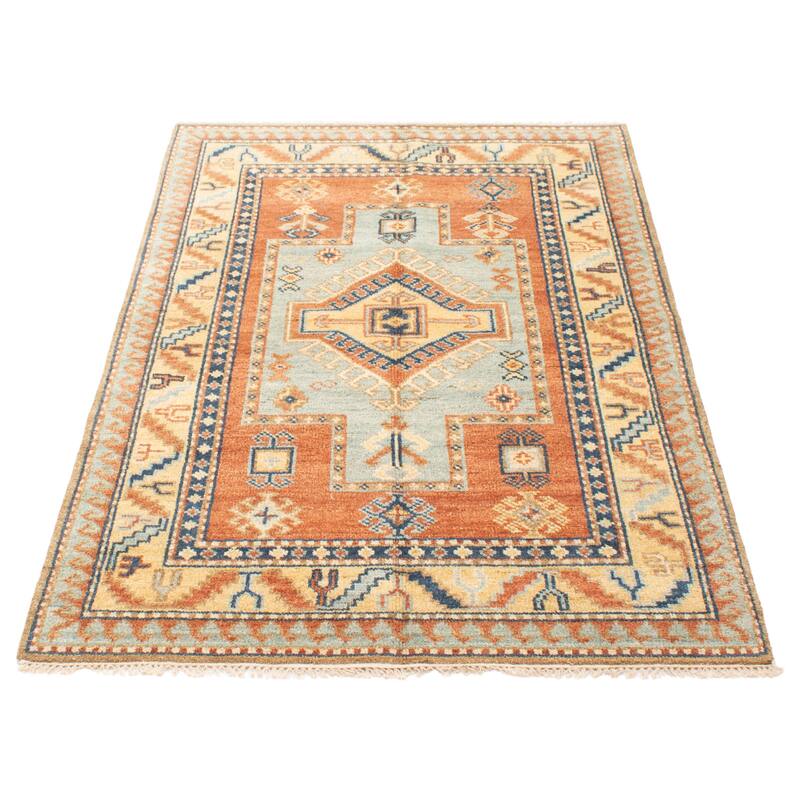 ECARPETGALLERY Hand-knotted Jules Serapi Copper Wool Rug - 5'3 x 7'9