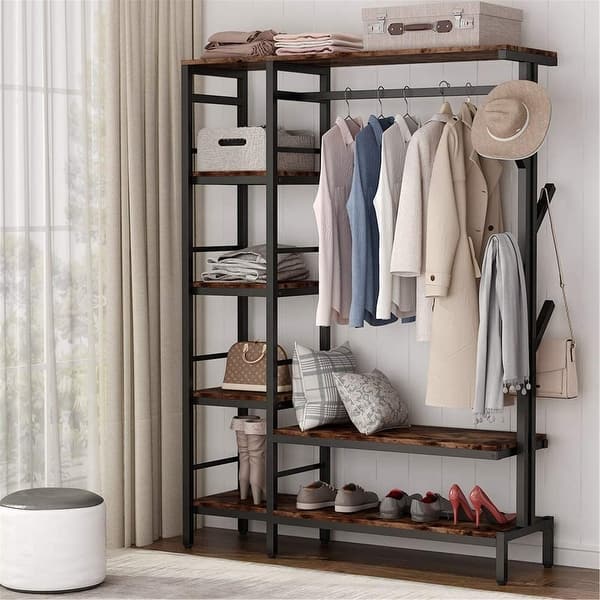 https://ak1.ostkcdn.com/images/products/is/images/direct/6cd455302214243cbf35d2993f54b5b906b9b59d/Free-Standing-Closet-Organizer-with-Hooks-Garment-Rack-with-Shelves-and-Hanging-Rod.jpg?impolicy=medium