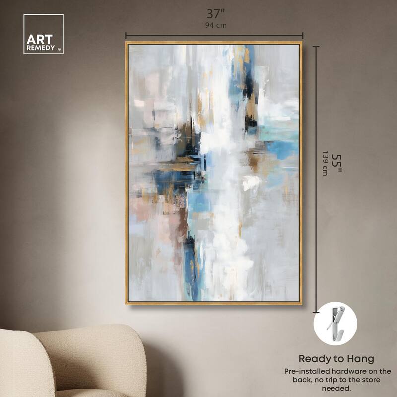Ocean Spray I Canvas by Art Remedy