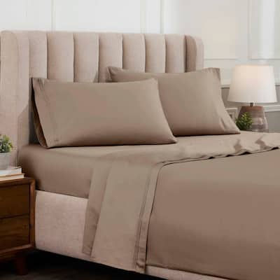 Superior Egyptian Cotton 1500 Thread Count Eco-Friendly Solid Sheet Set