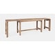 preview thumbnail 13 of 13, Bradford Extendable Solid Mango Hardwood Bench by Jofran Natural