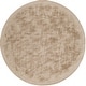 preview thumbnail 2 of 34, Handloomed Kesgrave Viscose Area Rug - 5' 9" x 5' 9"
