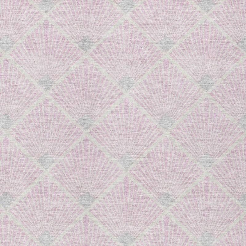 HomeRoots Geometric Transitional Rectangle Outdoor Rug