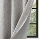 preview thumbnail 71 of 90, Linen Texture 100% Blackout Grommet Curtain Pair(2 panels)