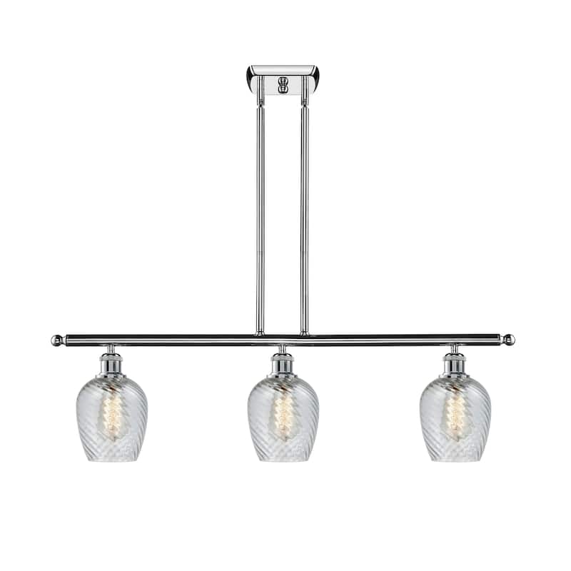 Innovations Lighting Salina 3 Light 36" Wide Linear Chandelier