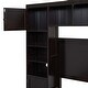 preview thumbnail 24 of 49, Wooden Storage Platform Bed Frame with All-in-One Cabinet & 4 Drawers