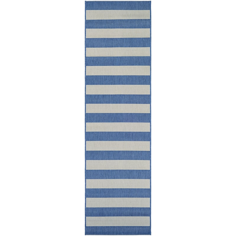 Dream Decor Rugs Hampton Striped Indoor Outdoor Area Rug