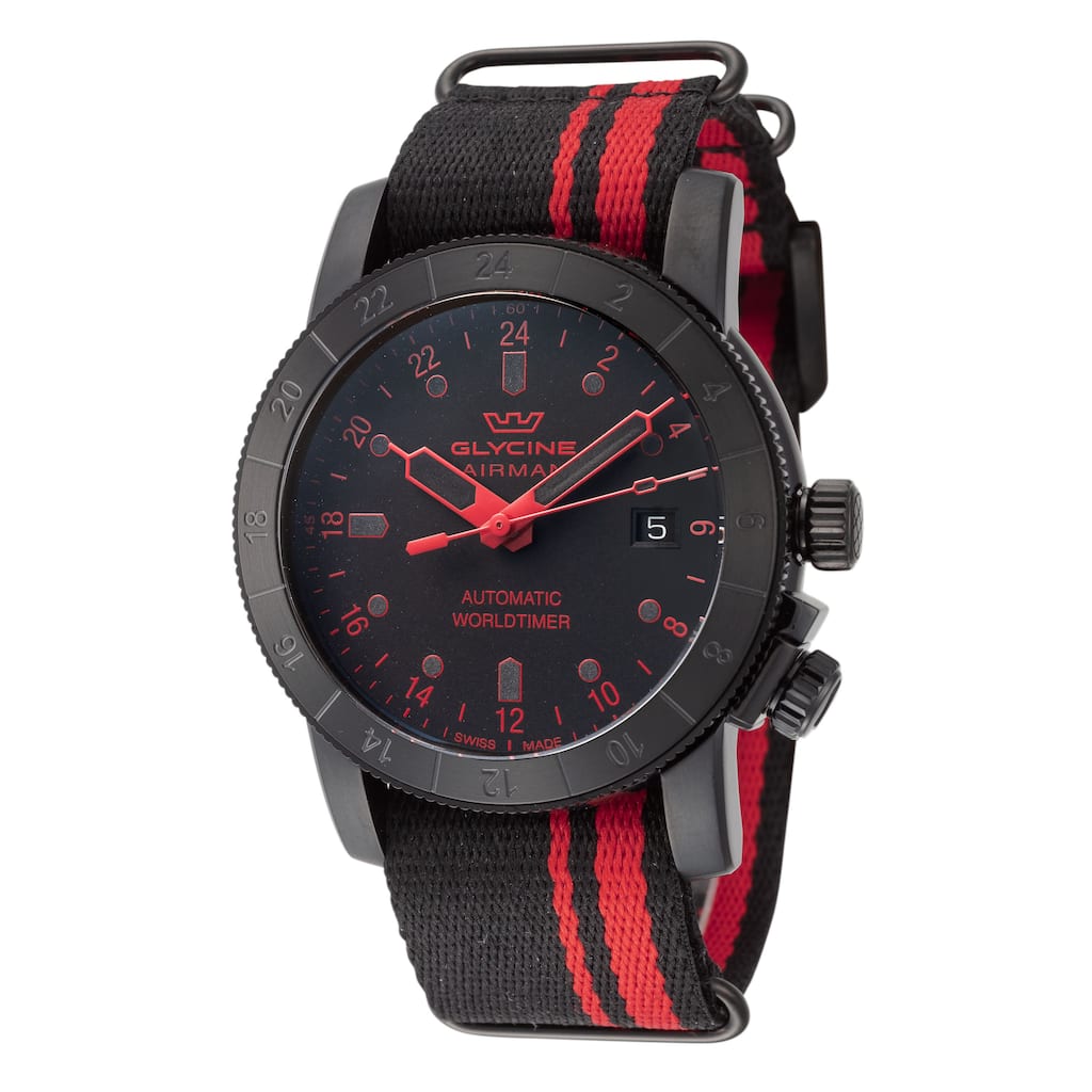 Glycine Men's Airman Purist 42mm Automatic Watch - N/A