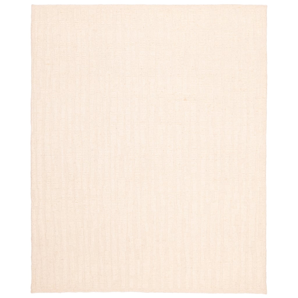 ECARPETGALLERY Hand-knotted Looma Cream Wool Rug - 8'1 x 9'10