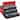 Christmas Ornament Storage Container Box with Dividers - Stores up to 72- 4" Ornaments - 3 Removable Trays with Separators.