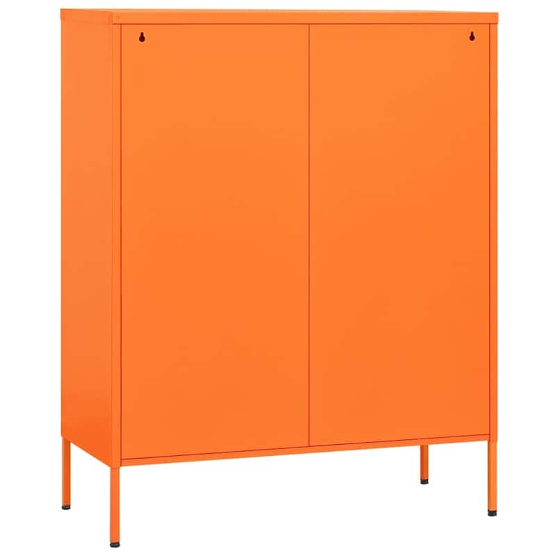 vidaXL Chest of Drawers Dresser for Bedroom Sideboard Storage Cabinet Steel