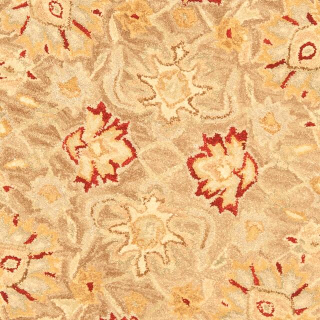SAFAVIEH Anatolia Angeline Traditional Oriental Hand-spun Wool Rug