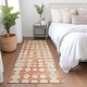 preview thumbnail 103 of 101, Machine Washable Indoor/ Outdoor Chantille Abstract Dots Rug