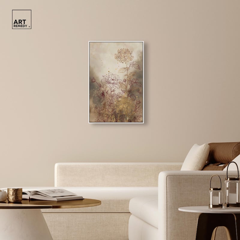 Flourishing Canvas by Art Remedy