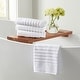 preview thumbnail 52 of 150, Linery & Co. Combed Cotton Bath Towel Set Hand Towel (Pack of 6) - White