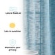 preview thumbnail 32 of 62, HLC.me Madison Faux Linen Textured Sheer Privacy Sun Light Filtering Window Grommet Thick Curtains Panels, Set of 2
