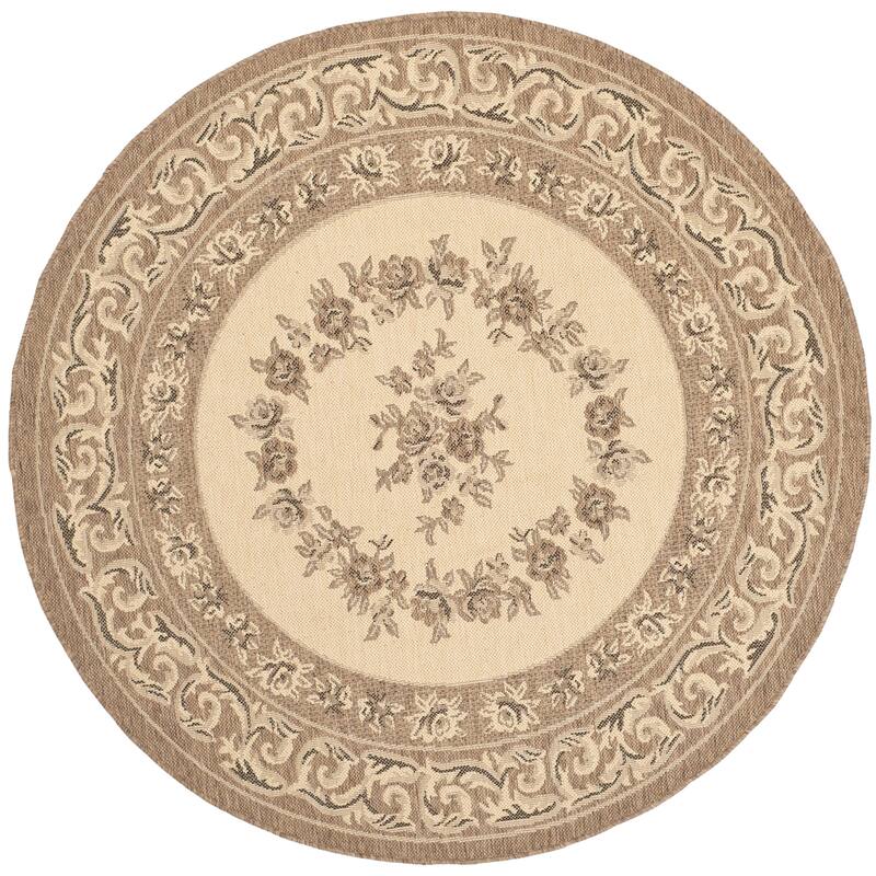 SAFAVIEH Courtyard Berendje Indoor/ Outdoor Waterproof Patio Backyard Rug