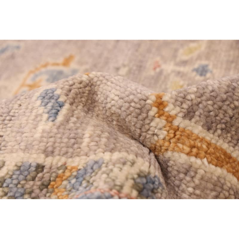 ECARPETGALLERY Hand-knotted Jules Serapi Grey Wool Rug - 8'2 x 10'0