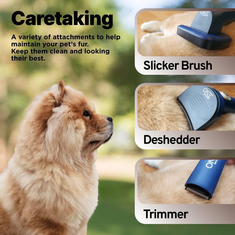 Premium Dog Grooming Kit, Pet Grooming Vacuum & Dog Clippers & Dog Brush for Shedding with 5 Grooming and Cleaning Tools