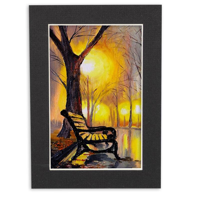 12x16 Mat for 16x20 Frame - Precut Mat Board Acid-Free Textured Black 12x16 Photo Matte For a 16x20 Picture Frame