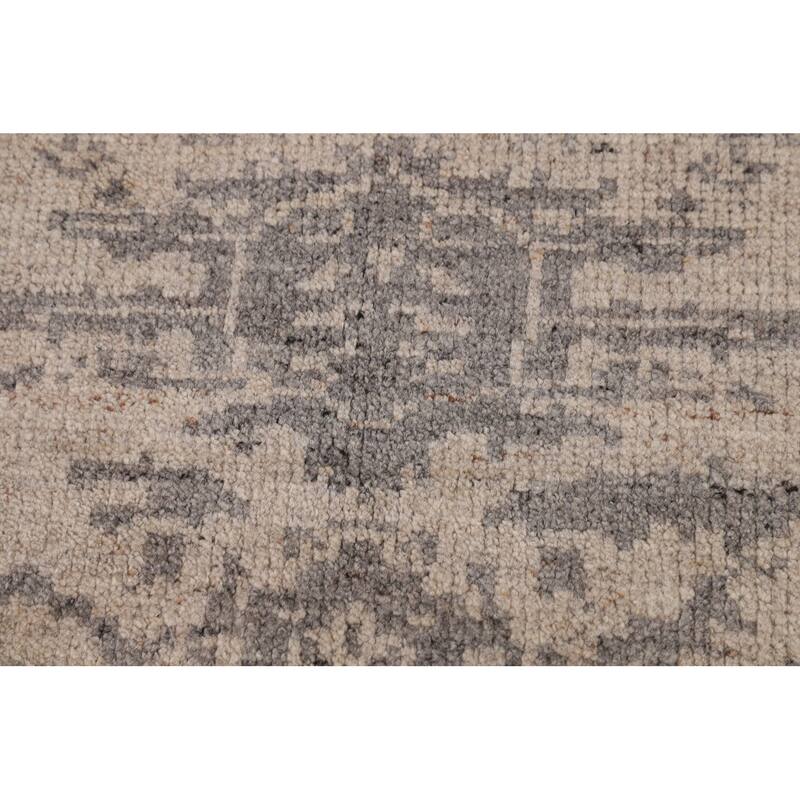 Heriz Serapi Indian Area Rug Handmade Living Room Wool Carpet - 7'9"x 9'9"